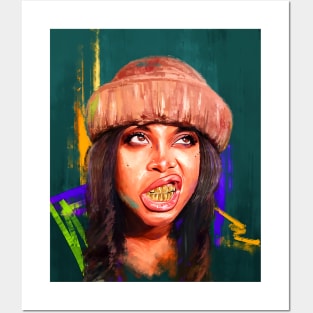 Erykah Badu Godmother of Soul Posters and Art